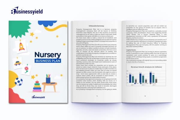 Nursery Business Plan (+ 3 Years Financial Projections) - Image 2