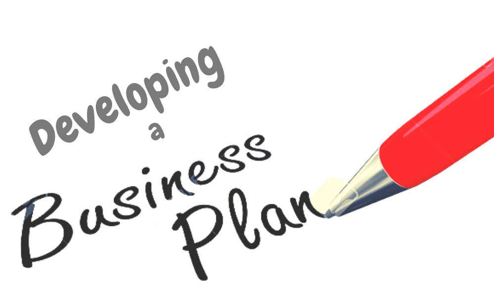 desenvolver um esboço e formato de plano de negócios