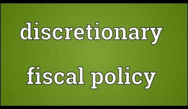discretionary fiscal policy