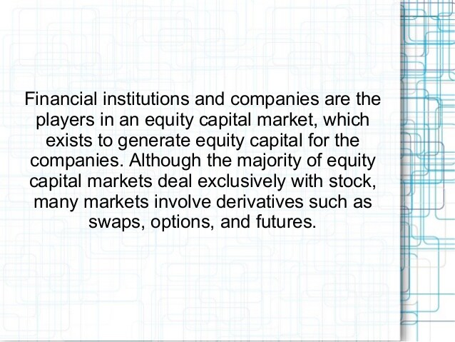 equity capital market