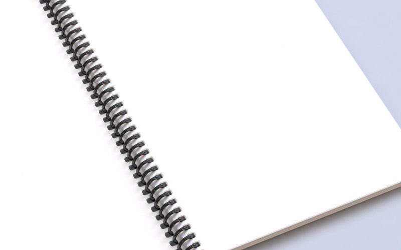 Notebooks personalizados — solução de negócios da velha escola