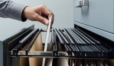 Filing systems for business
