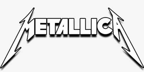 Metallica Logo generator font songs by 1991 Moscow