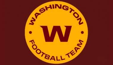 Washington football team logo history quarterbacks new name