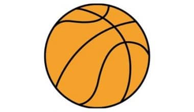 Logotipo do basquete
