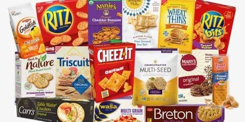 Cracker Brands cheese soda best wheat animal