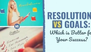 DIFFERENCE BETWEEN GOAL AND RESOLUTION