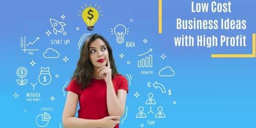 Low-Cost Business Ideas With High Profit