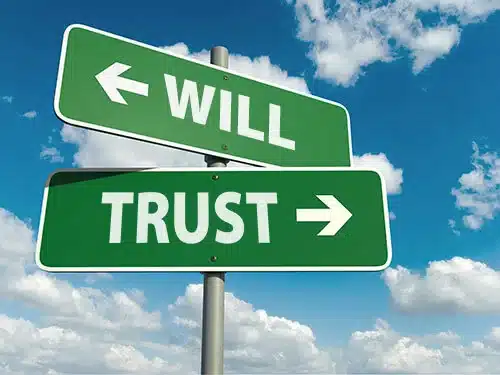 Difference between will and trust