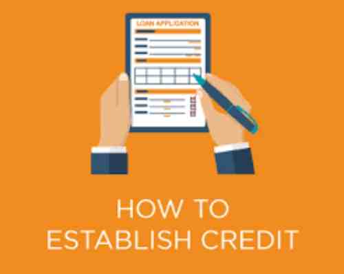 How to establish credit