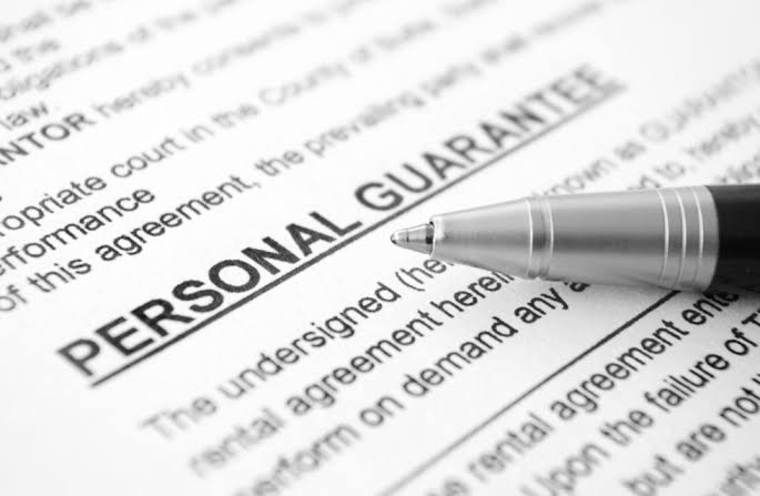 personal guarantee