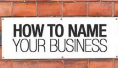 HOW TO COME UP WITH A BUSINESS NAME