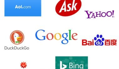 top search engines list
